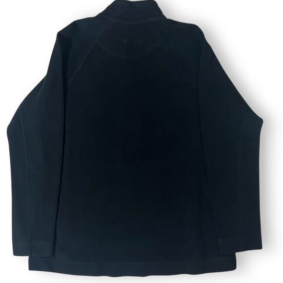 Tommy Bahama Aruba Half-Zip Long Sleeve Sweatshirt Black Size Large - Picture 4 of 5